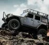 IQ models Jeep Rubicon 4x4 Crawler šedé RC terénní auto s osvětlením