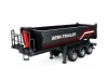 IQ models 1:18 černý RC sklápěcí návěs s korbou k tahači Scania 770