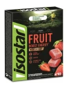 Isostar Fruit Boost Energy jahodové želé s kofeinem 10x10 g Isostar Fruit Boost Energy jahodové želé s kofeinem 10x10 g