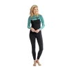 Jobe Sofia 3/2mm Chestzip Wetsuit Wmn Vintage Teal Jobe Sofia 3/2mm Chestzip Wetsuit Wmn Vintage Teal