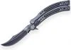 Joker Aluminium Counter Strike Go Black Butterfly 100 mm nůž motýlek Joker Aluminium Counter Strike Go Black Butterfly 100 mm nůž motýlek