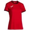 Joma Combi Premium Short Sleeve červeno-černé dámské triko Joma Combi Premium Short Sleeve červeno-černé dámské triko