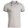 Joma Combi Premium Short Sleeve Polo šedé pánské polo tričko Joma Combi Premium Short Sleeve Polo šedé pánské polo tričko