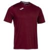 Joma Combi Short Sleeve T-shirt pánské triko burgundy POUZE L (VÝPRODEJ)