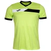 Joma Court Short Sleeve T-shirt pánské triko limetková Joma Court Short Sleeve T-shirt pánské triko limetková