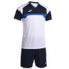 Joma Danubio III pánské triko a šortky bílá-navy