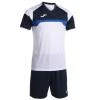 Joma Danubio III pánské triko a šortky bílá-navy