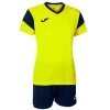 Joma Phoenix Set Women fluo žlutá dámská souprava trička a šortek Joma Phoenix Set Women fluo žlutá dámská souprava trička a šortek
