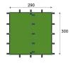 Jurek ARM 3x3 bivakovací plachta