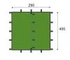 Jurek ARM 3x4 UL bivakovací plachta
