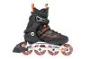 K2 F.I.T. 80 ALU černé/červené pánské inline brusle POUZE US 9 / UK 8 / EU 42 (VÝPRODEJ)