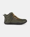 KILPI BARE HIGH WP-U Tmavě zelená unisex outdoorová barefoot obuv