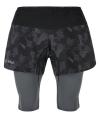 Kilpi BERGEN-M černé pánské běžecké šortky Kilpi BERGEN-M černé pánské běžecké šortky
