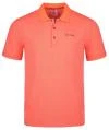 Kilpi COLLAR-M korálové pánské funkční polo tričko Kilpi COLLAR-M korálové pánské funkční polo tričko