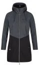 Kilpi LASIKA-W Černý dámský softshell kabát Kilpi LASIKA-W Černý dámský softshell kabát