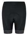 Kilpi PRESSURE-W černé dámské cyklistické šortky
