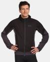 KILPI RAYEN-M Černá pánská běžecká bunda KILPI RAYEN-M Černá pánská běžecká bunda
