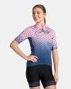 KILPI RITAEL-W Světle růžový dámský cyklistický dres