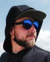 KILPI TIMOTE-U Tmavě zelené unisex sluneční brýle