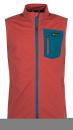 Kilpi TOFANO-M tmavě červená pánská softshell vesta Kilpi TOFANO-M tmavě červená pánská softshell vesta