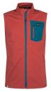 Kilpi TOFANO-M tmavě červená pánská softshell vesta