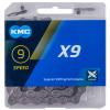Kmc X9 šedý BOX řetěz