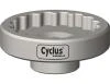 Kovys Klíč na misky Hollowtech II ořech na 4-hran Cyclus Shimano SM-B9000 stříbrný