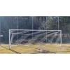 LEÓN DE ORO Football A11 M100 fotbalová síť bílá-černá LEÓN DE ORO Football A11 M100 fotbalová síť bílá-černá