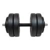 Lifefit Činka nakládací jednoruční 23 kg vinyl-cement 30mm tyč/6x kotouč