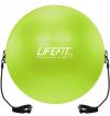 Lifefit 75cm zelený gymnastický míč s expandérem Lifefit 75cm zelený gymnastický míč s expandérem
