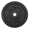 Lifefit Kotouč 10kg kovový pro 30mm tyč Lifefit Kotouč 10kg kovový pro 30mm tyč
