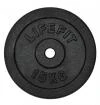 Lifefit Kotouč 15kg, kovový, pro 30mm tyč Lifefit Kotouč 15kg, kovový, pro 30mm tyč