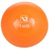 LiveUp Weight ball míč na cvičení oranžová