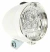 M-wave Retro 3 LED stříbrné přední světlo M-wave Retro 3 LED stříbrné přední světlo