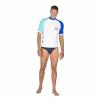 Mares Pánské lycrové triko SEASIDE RASHGUARD SHIELD, krátký rukáv