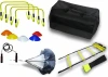 Merc sport Multifunkční agility set překážek – žlutý, Akce fotbalový míč zdarma Merc sport Multifunkční agility set překážek – žlutý, Akce fotbalový míč zdarma