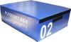 Merc sport Plyometrický box – díl 30 cm modrý