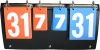Merc sport Ukazatel skóre 0–31 bodů – Scoreboard