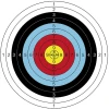 Merco Archer Aim 60 terče na střelbu 10 ks Merco Archer Aim 60 terče na střelbu 10 ks
