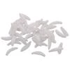 Merco Bait Soft Worms umělí červi 50 ks bílá