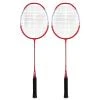 Merco Classic set badmintonová raketa červená