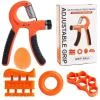 Merco Grip 5 sada na posilování rukou oranžová