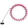 Merco Hula Hoop Smart gymnastická obruč tm. růžová Merco Hula Hoop Smart gymnastická obruč tm. růžová