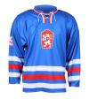 Merco hokejový dres ČSSR 1976 replika modrá - bez potisku