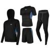 Merco Runner 4M fitness set modrá POUZE S (VÝPRODEJ)