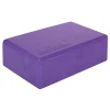 Merco Yoga Block kostka na jógu fialová Merco Yoga Block kostka na jógu fialová