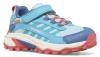 Merrell Mk167547 Moab Speed 2 Low A/c Wtpf Turq/coral dětské outdoorové boty