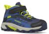 Merrell Mk267543 Moab Speed 2 Mid A/c Wtpf Navy/hi Viz dětské outdoor boty