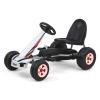 Milly Mally Dětská šlapací motokára Go-kart Viper bílá