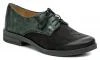 Mintaka 3343 černo zelené dámské polobotky Mintaka 3343 černo zelené dámské polobotky